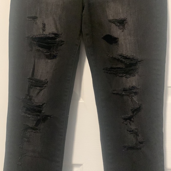 Black Ripped Jeans - Picture 2 of 5